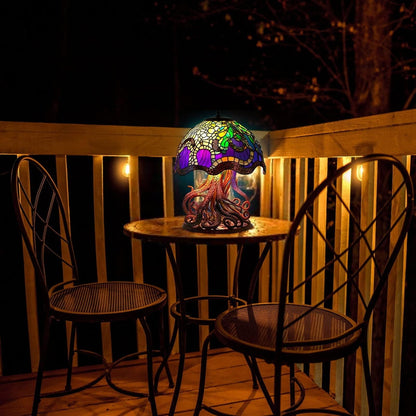 Painting Mushroom Table Lamp