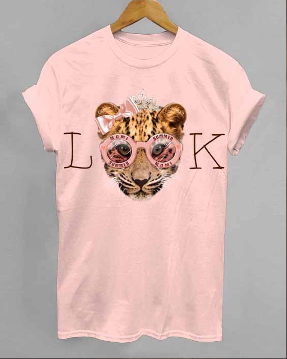 Cheetah Princess Print T-shirt