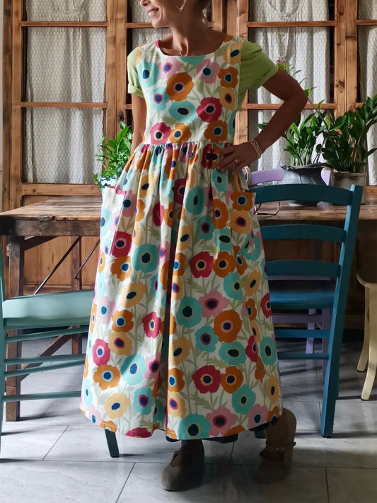 Colorful Flower Apron