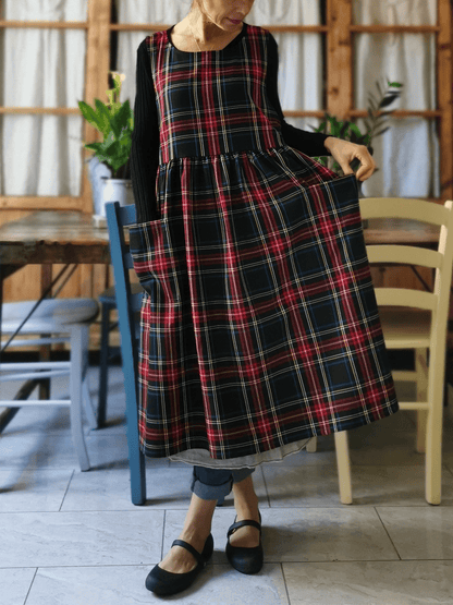 Scottish Plaid Apron