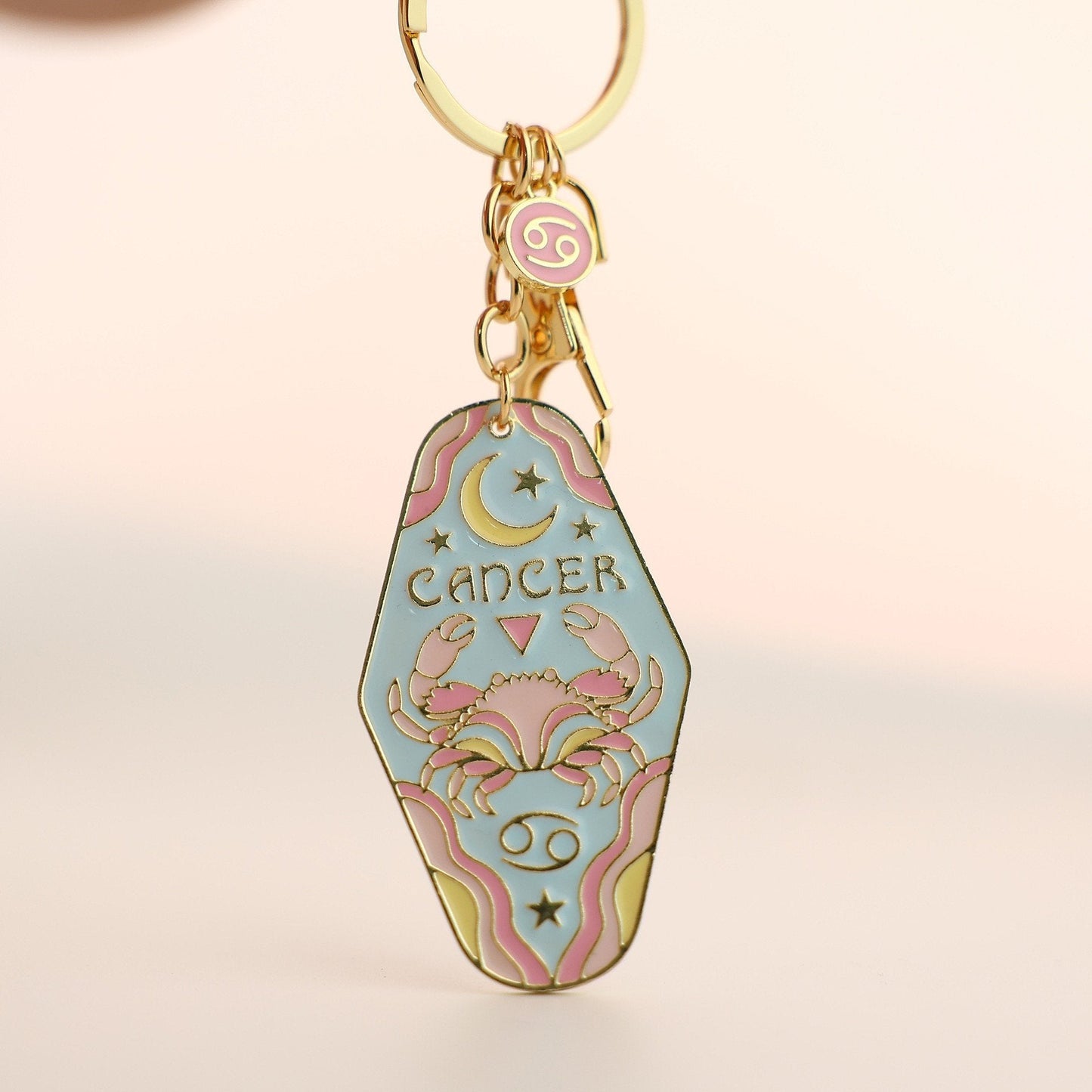 🔮Vintage Illustrated Zodiac Keychain