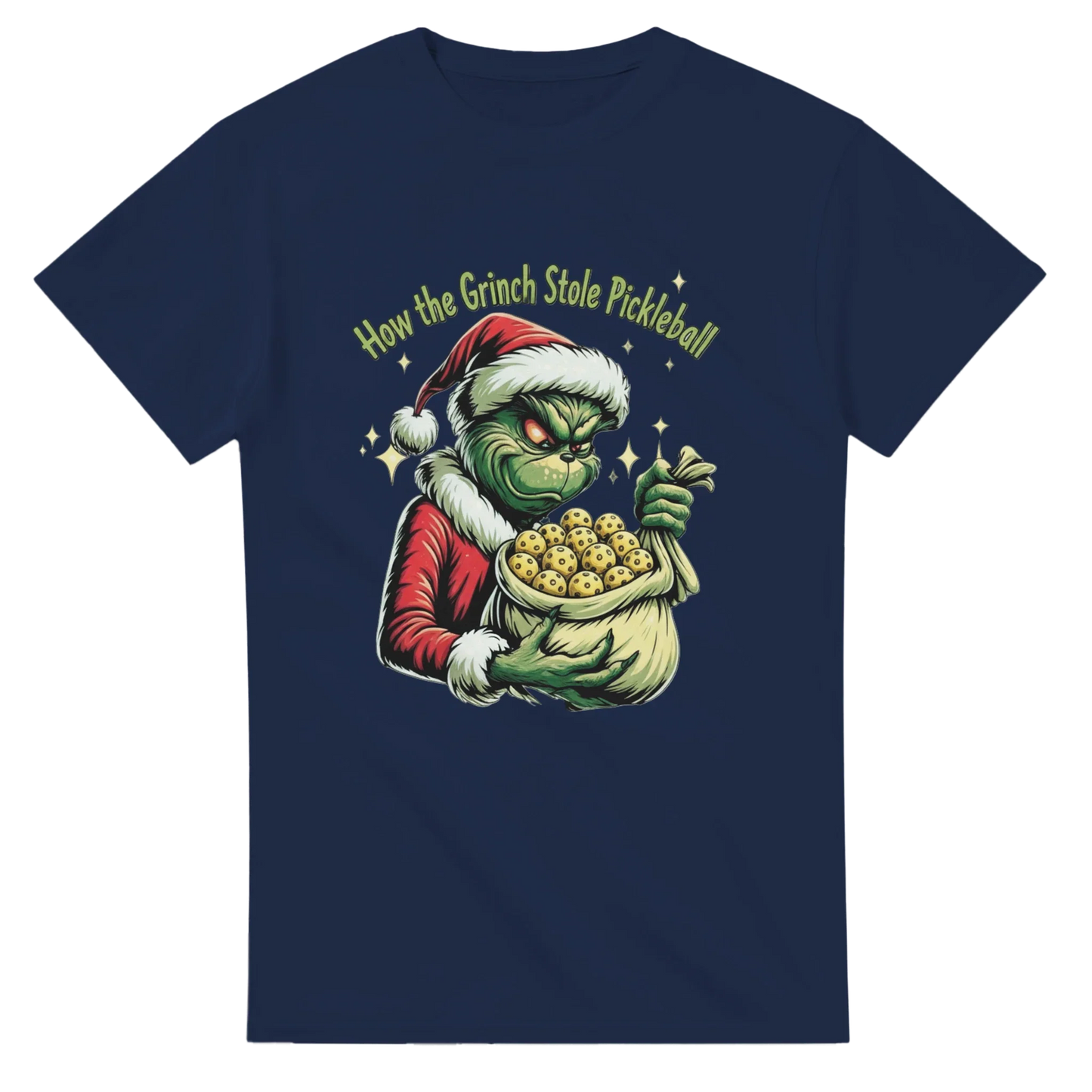 💚 How the Grinch Stole Pickleball Holiday Tee