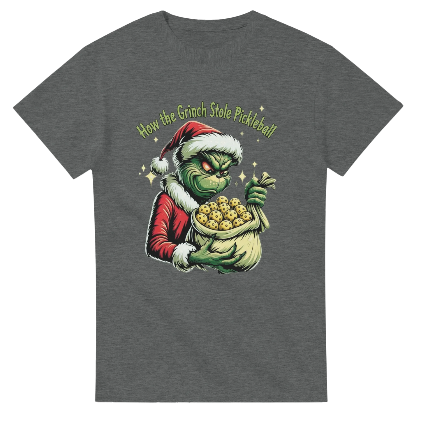 💚 How the Grinch Stole Pickleball Holiday Tee