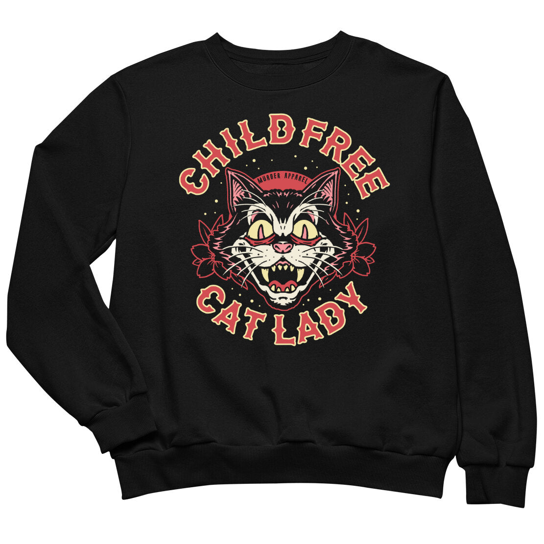 Childfree Cat Lady Sweatshirt