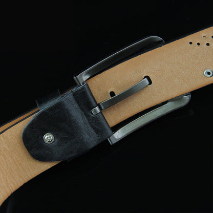 Antique Needle Buckle Belt Vintage Rivet Belt