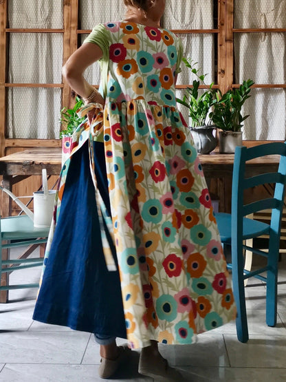 Colorful Flower Apron