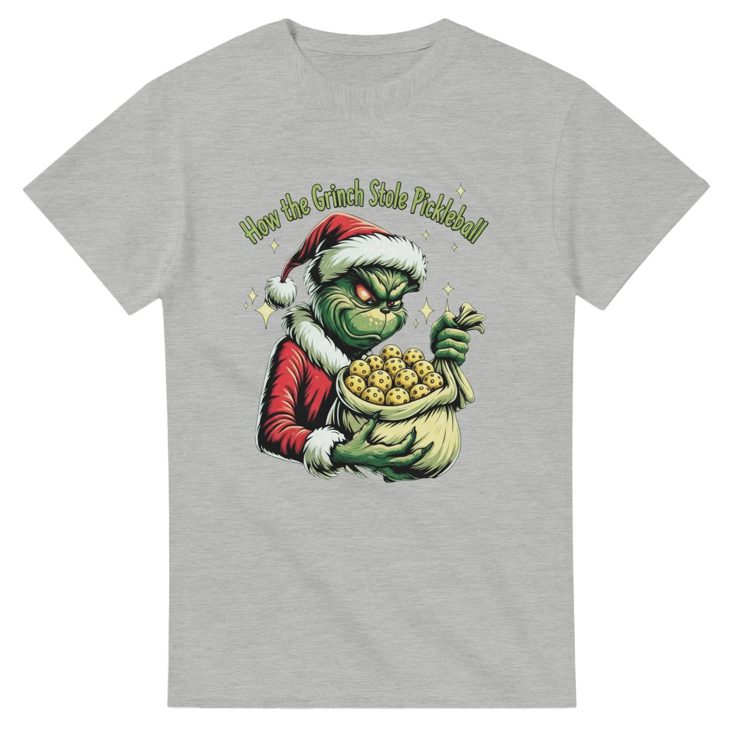 💚 How the Grinch Stole Pickleball Holiday Tee