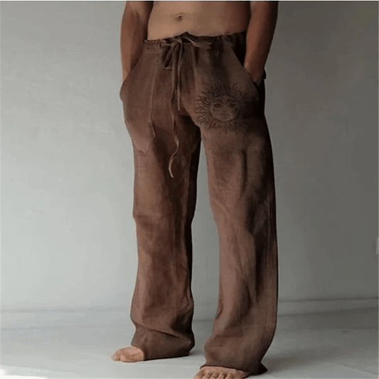 Men's Streetwear Straight Trousers