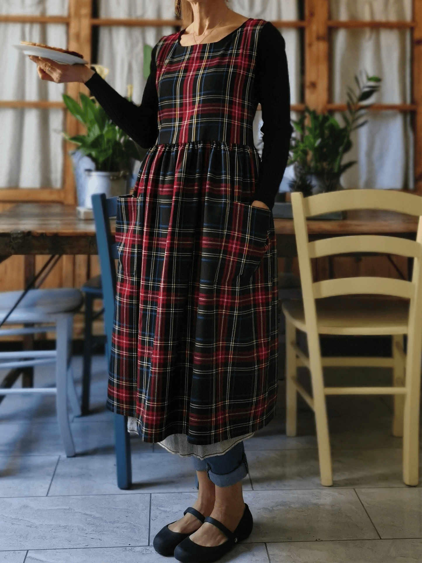 Scottish Plaid Apron