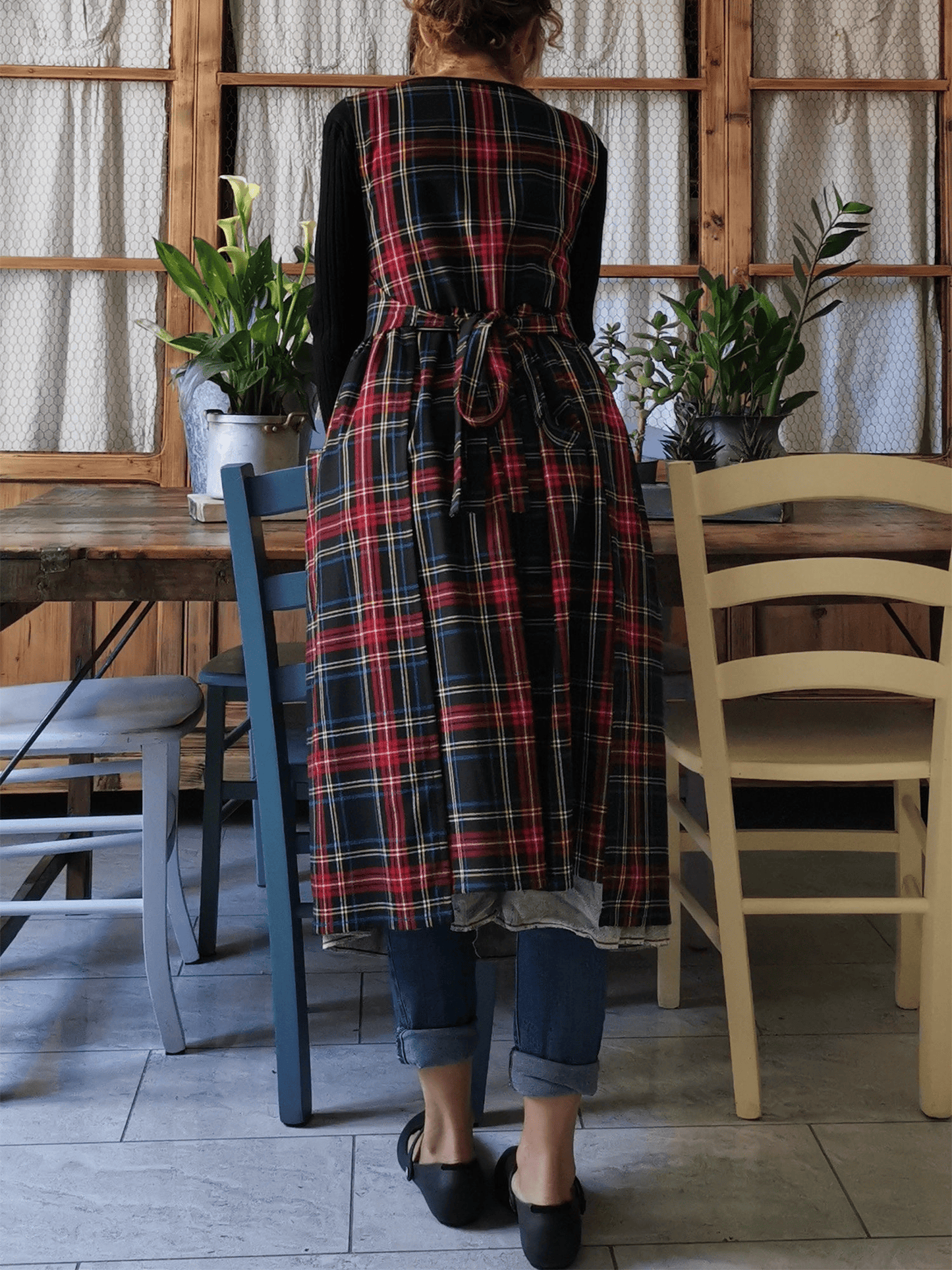 Scottish Plaid Apron