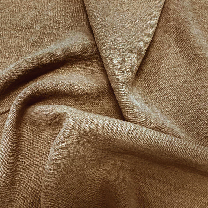 Men's Solid Color Double Pocket Cotton and Linen Long Sleeve Shirt