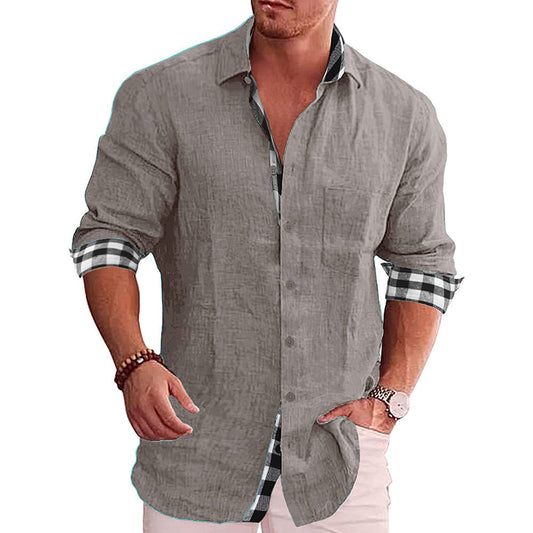 Ultimate Comfort Men's Casual Long Sleeve Shirt