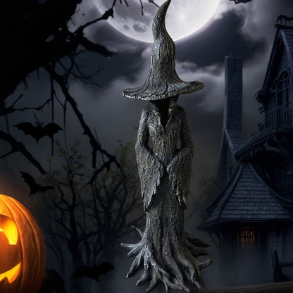 🧙‍♀️💫Hand-Painted Enchanting Witch Statue: The Guardian of Your Home