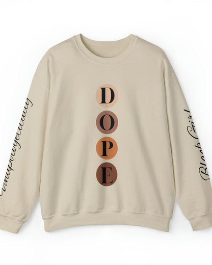 Unapologetically Dope Black Girl Long Sleeve Sweatshirt