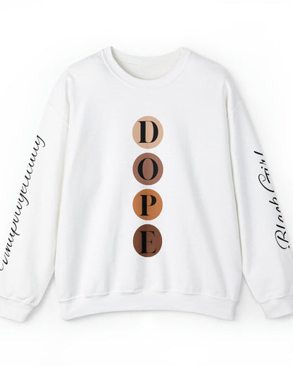 Unapologetically Dope Black Girl Long Sleeve Sweatshirt