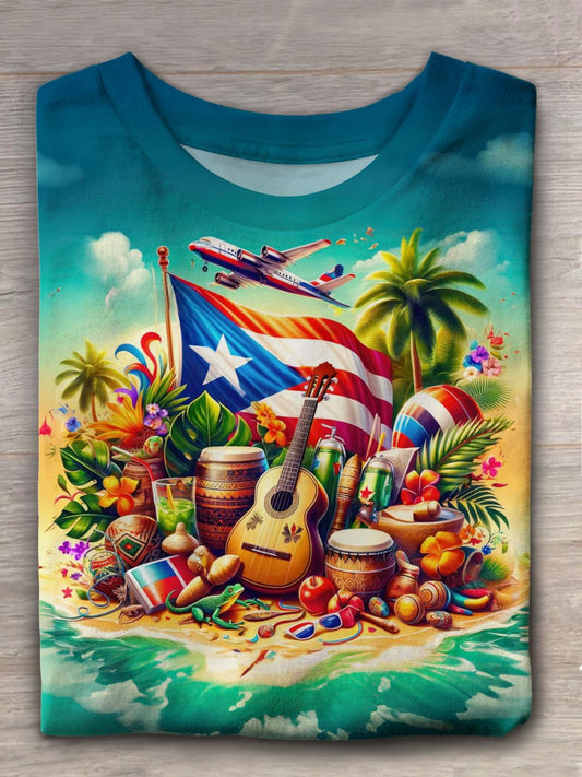 Puerto Rico Girl Trip 2025 Crew Neck T-shirt