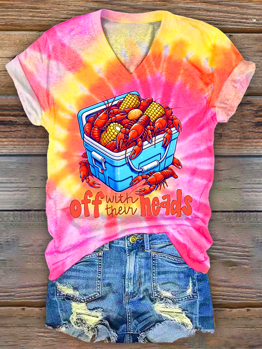 Crawfish Boil V-neck T-Shirt