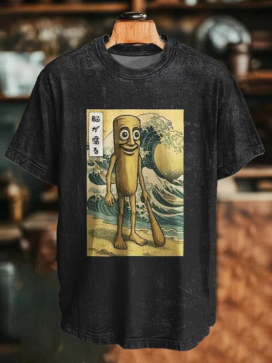 Brain Rot Animal Crew Neck T-shirt