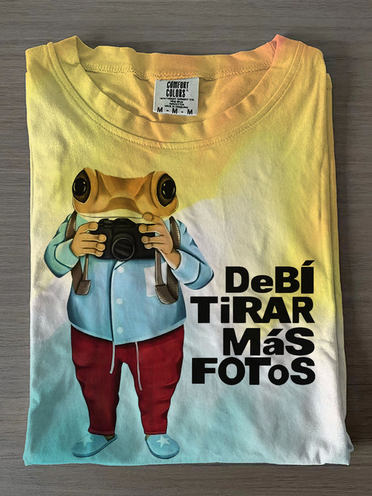 Bad Bunny Debi Tirar Mas Fotos Crew Neck T-shirt