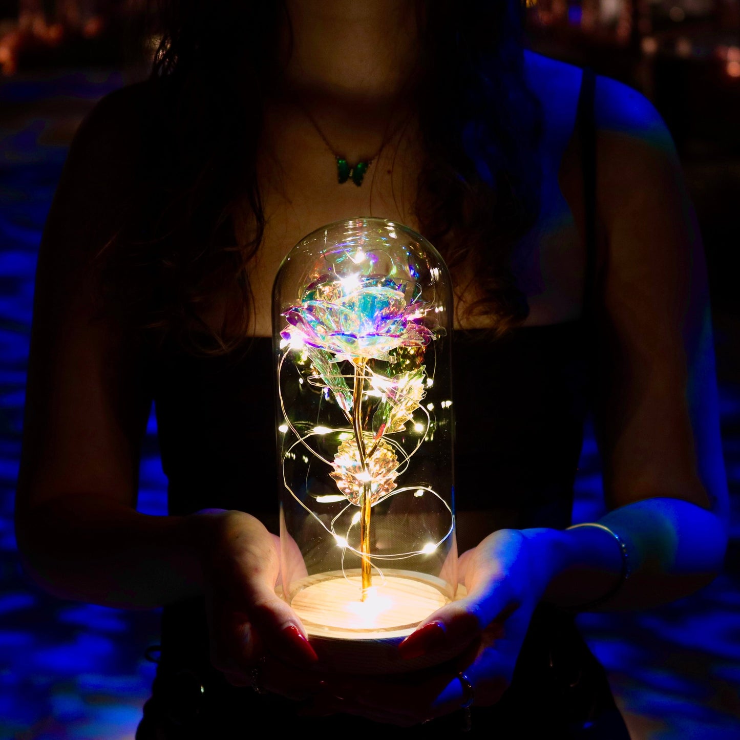 Enchanted Sparkly Rose®