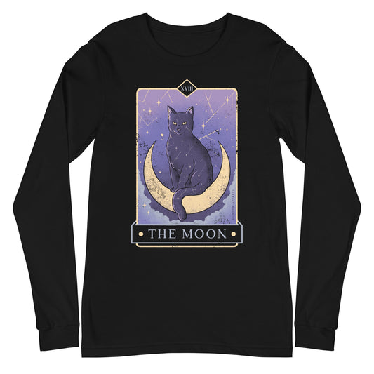 The Moon Tarot Long Sleeve Shirt