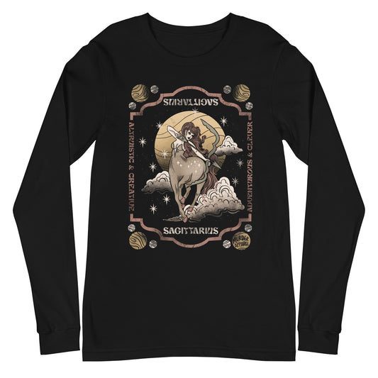 Sagittarius Zodiac Long Sleeve Shirt
