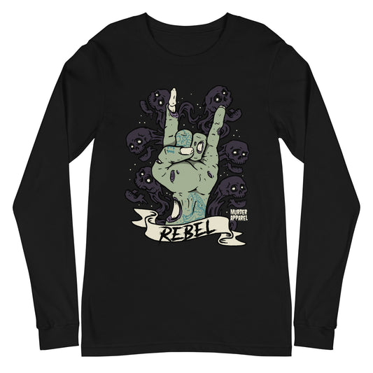 Rebel Zombie Long Sleeve Shirt