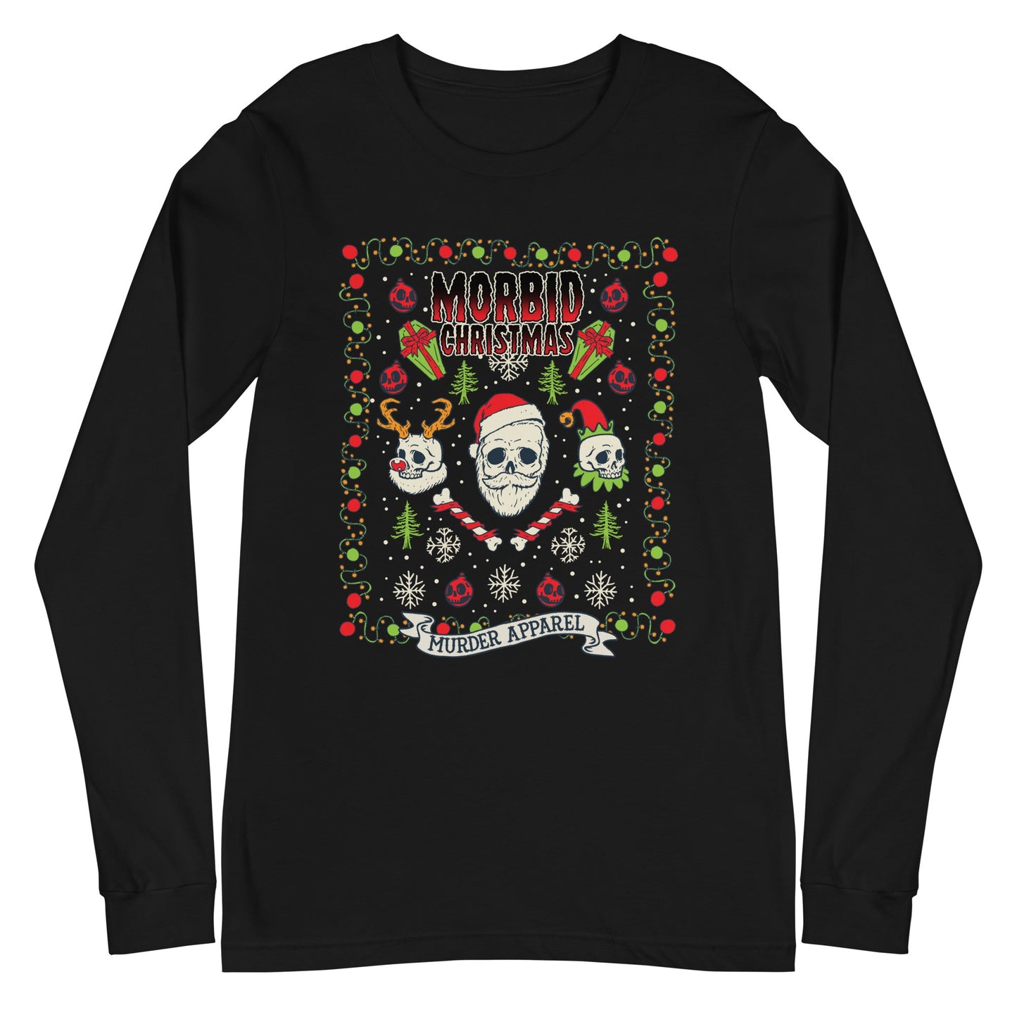 Morbid Christmas Long Sleeve Shirt