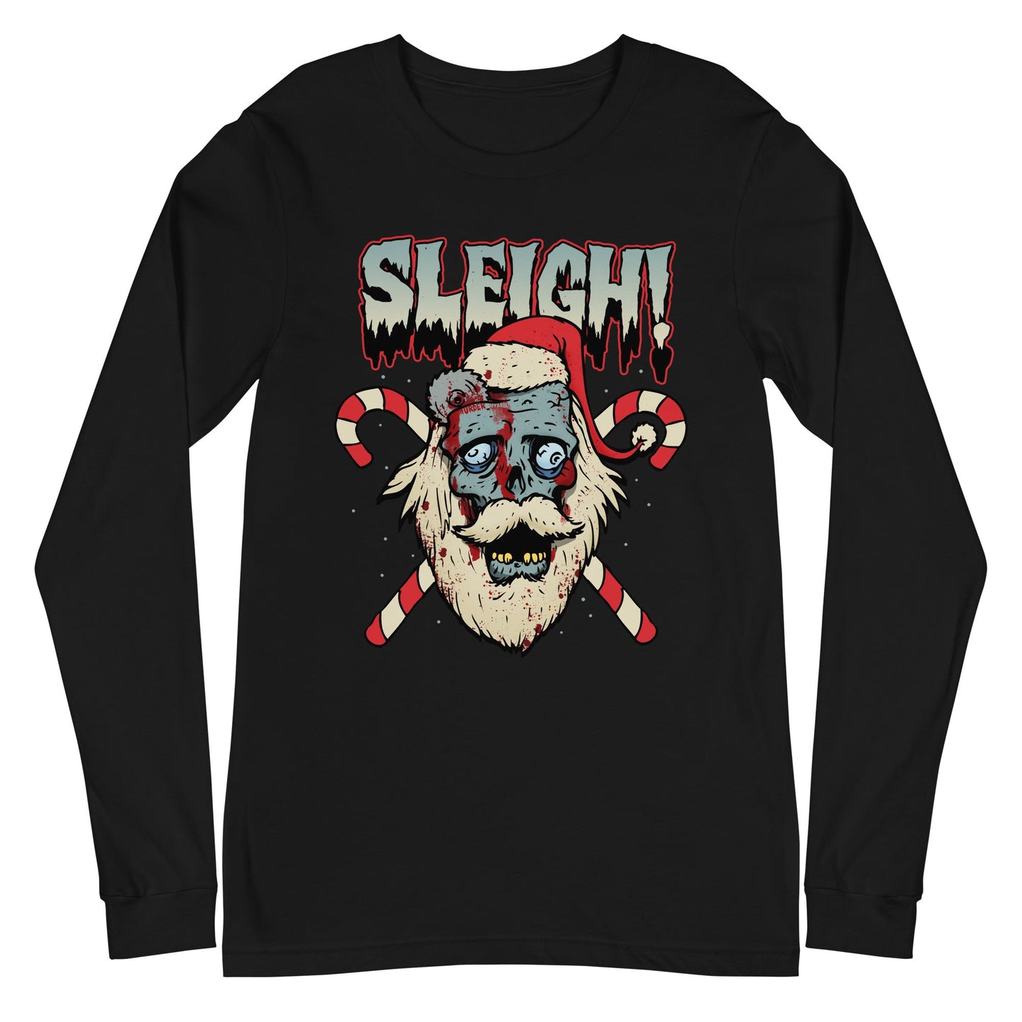Zombie Santa Long Sleeve Shirt