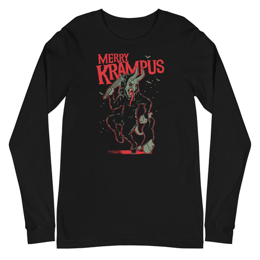 Merry Krampus Long Sleeve Shirt