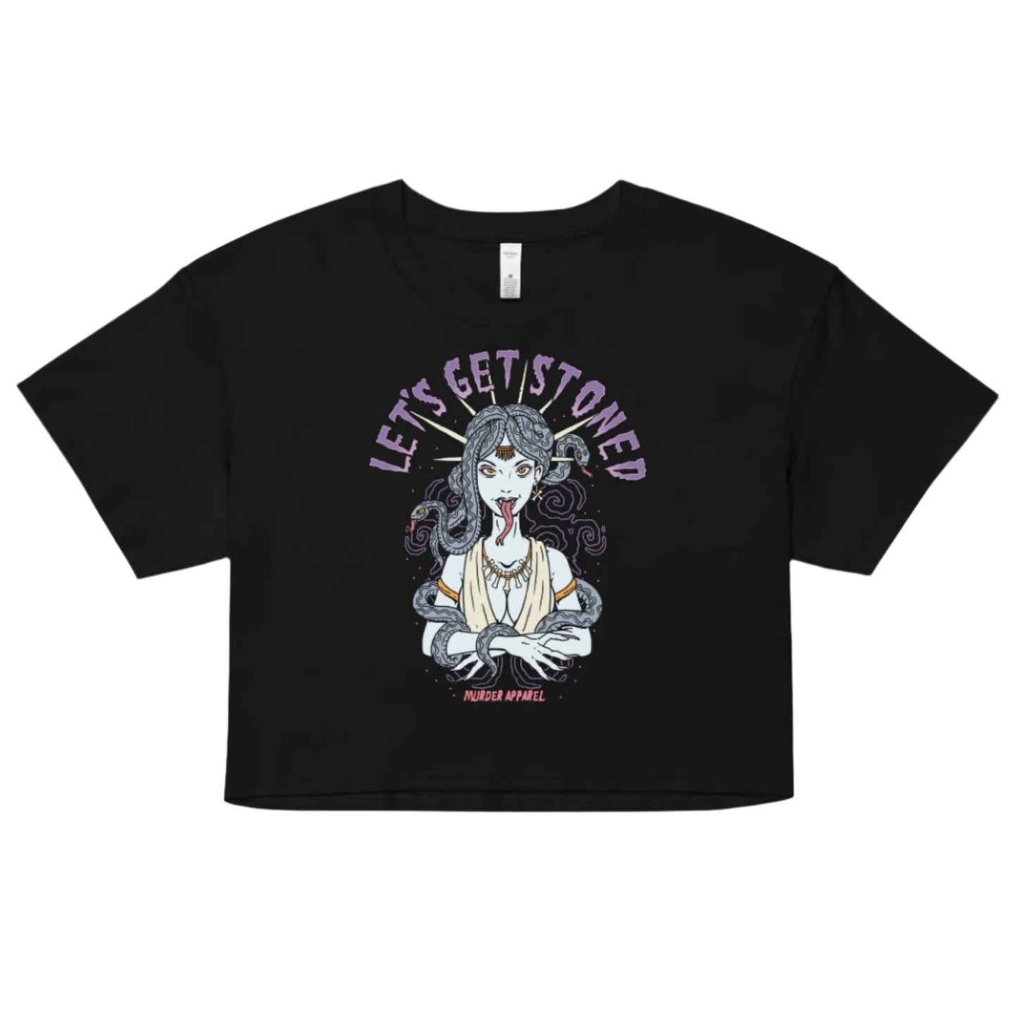 Medusa Stoned Crop Top