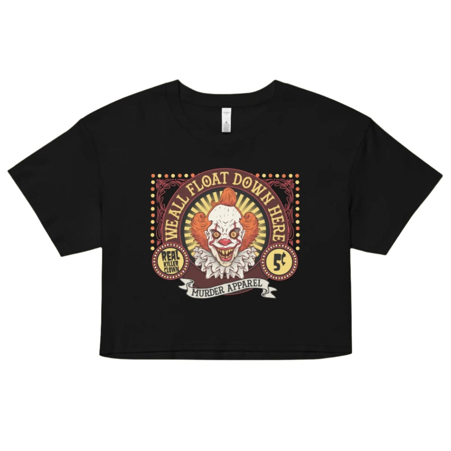Killer Clown Crop Top