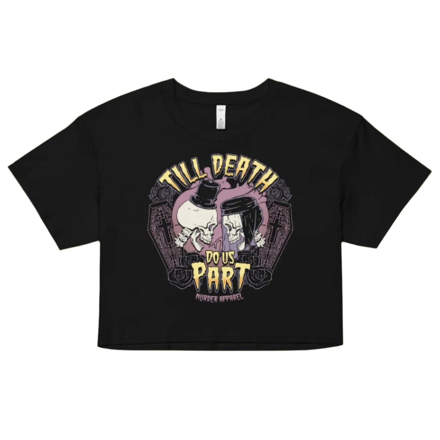 Till Death Do Us Part Crop Top
