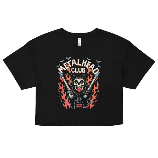 Metalhead Club Crop Top