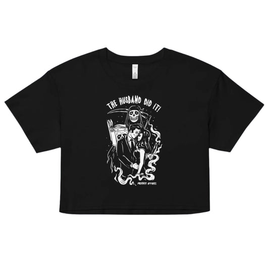 The Husband Did It Crop Top