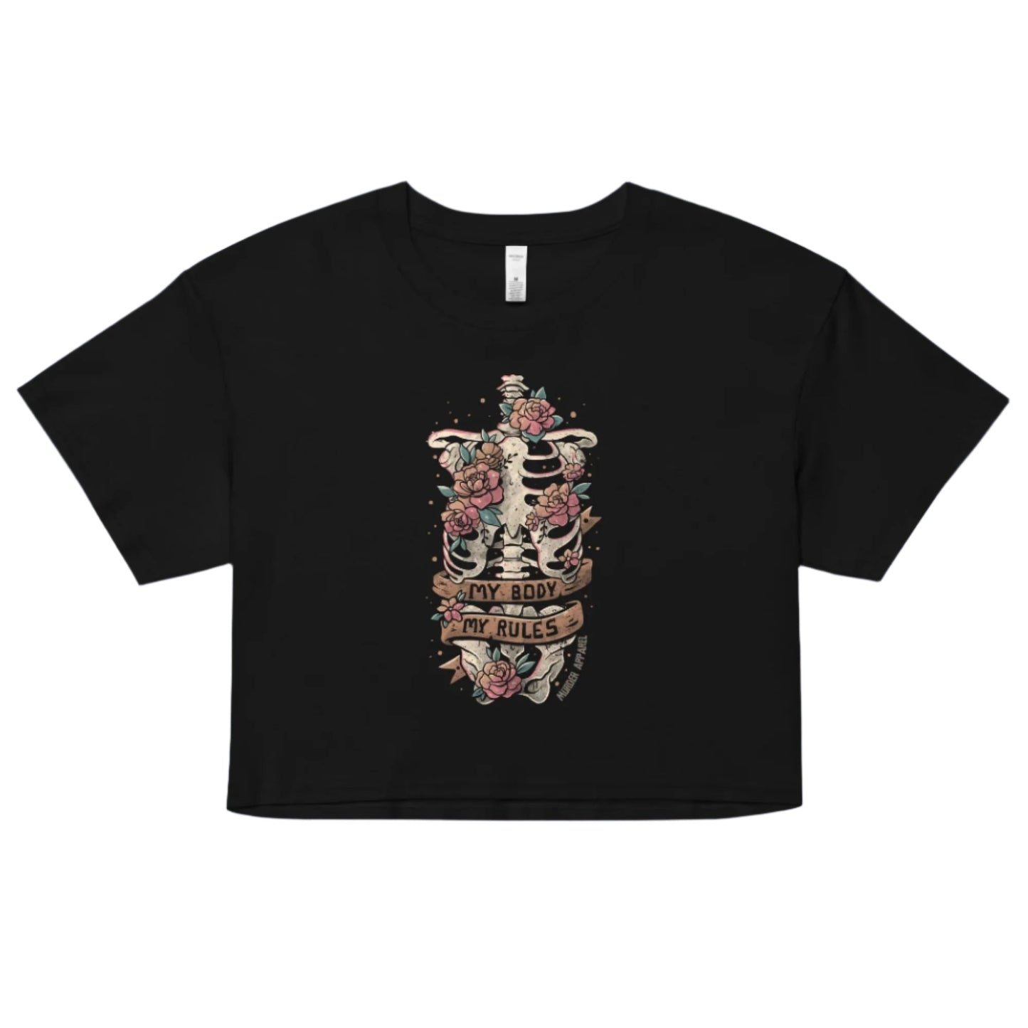 My Body My Rules Crop Top