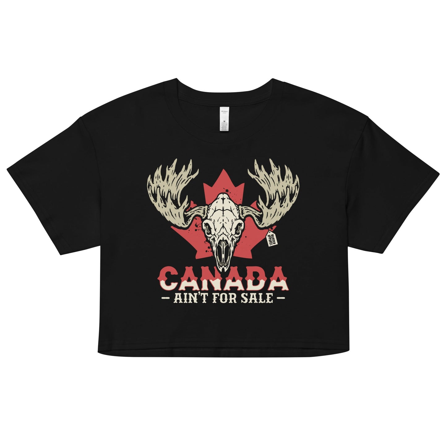 Canada Ain't For Sale Crop Top