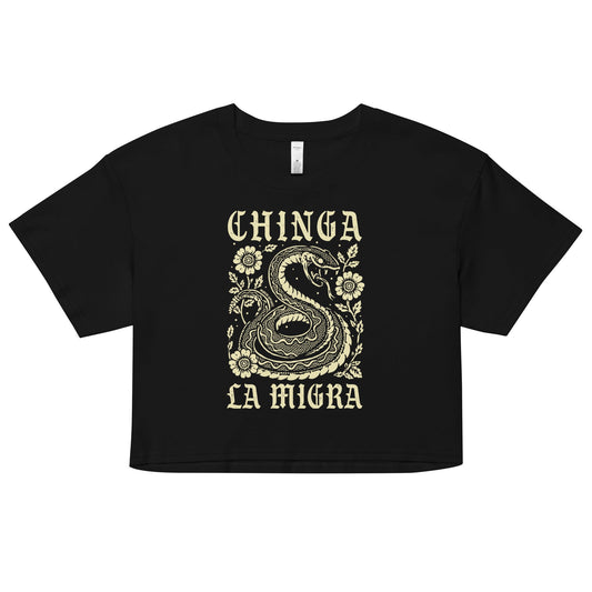 Chinga La Migra Crop Top