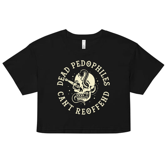 Dead Pedophiles Crop Top