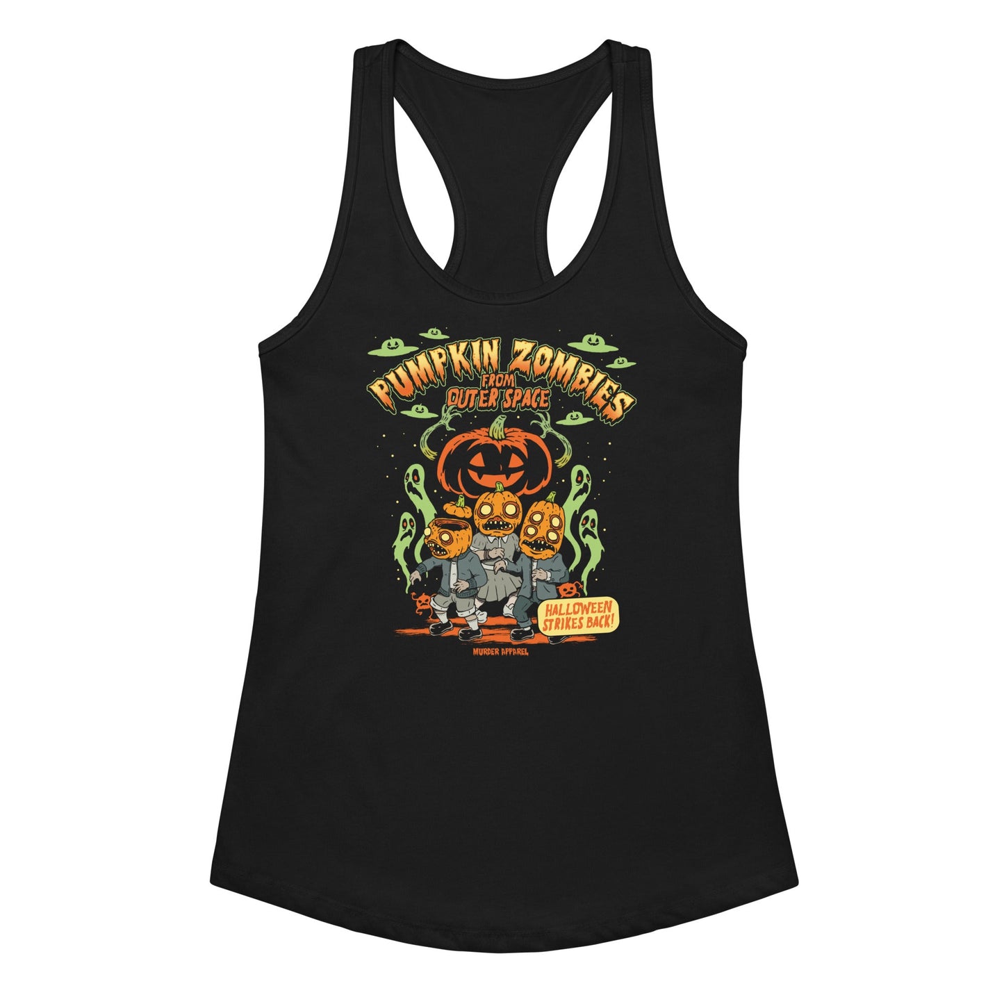 Pumpkin Space Zombies Tank