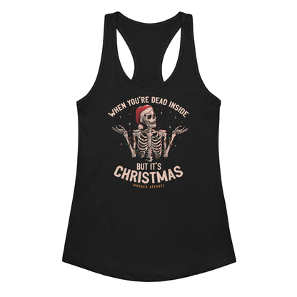 Christmas Dead Inside Tank