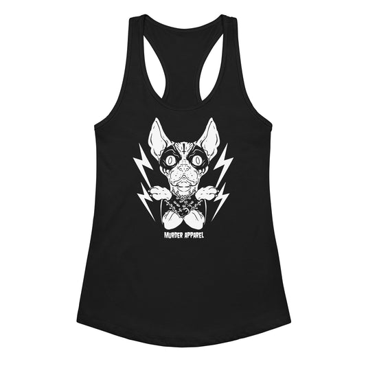 Black Metal Sphynx Tank