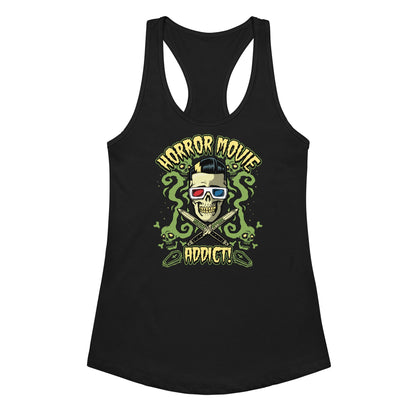 Horror Movie Addict Tank