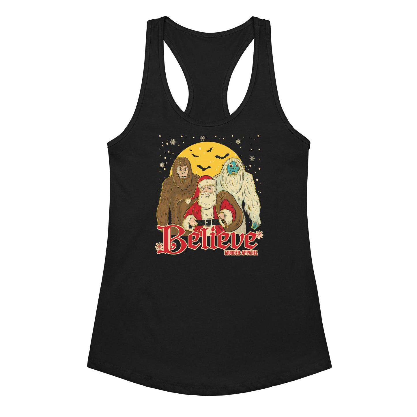 Bigfoot Yeti Santa Tank